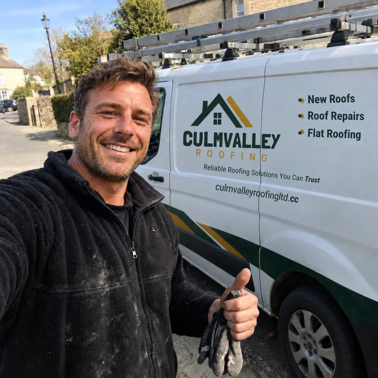 Tony, owner of Culmvalley Roofing Ltd